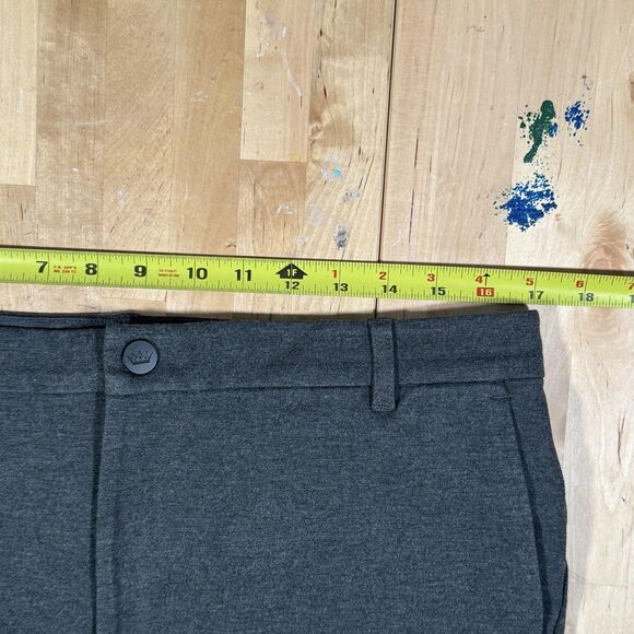 Under 510 Pants Mens 34x26 Gray Cuffed Jogger Chino Stretch Casual tapered golf - Picture 5 of 11